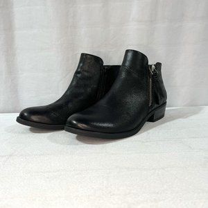 Women's Madeline Girl Black Ankle Boots, Size 9